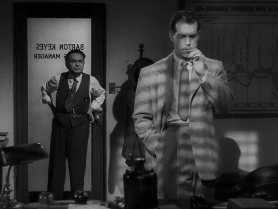 Double Indemnity, Edward G. Robinson, Fred MacMurray