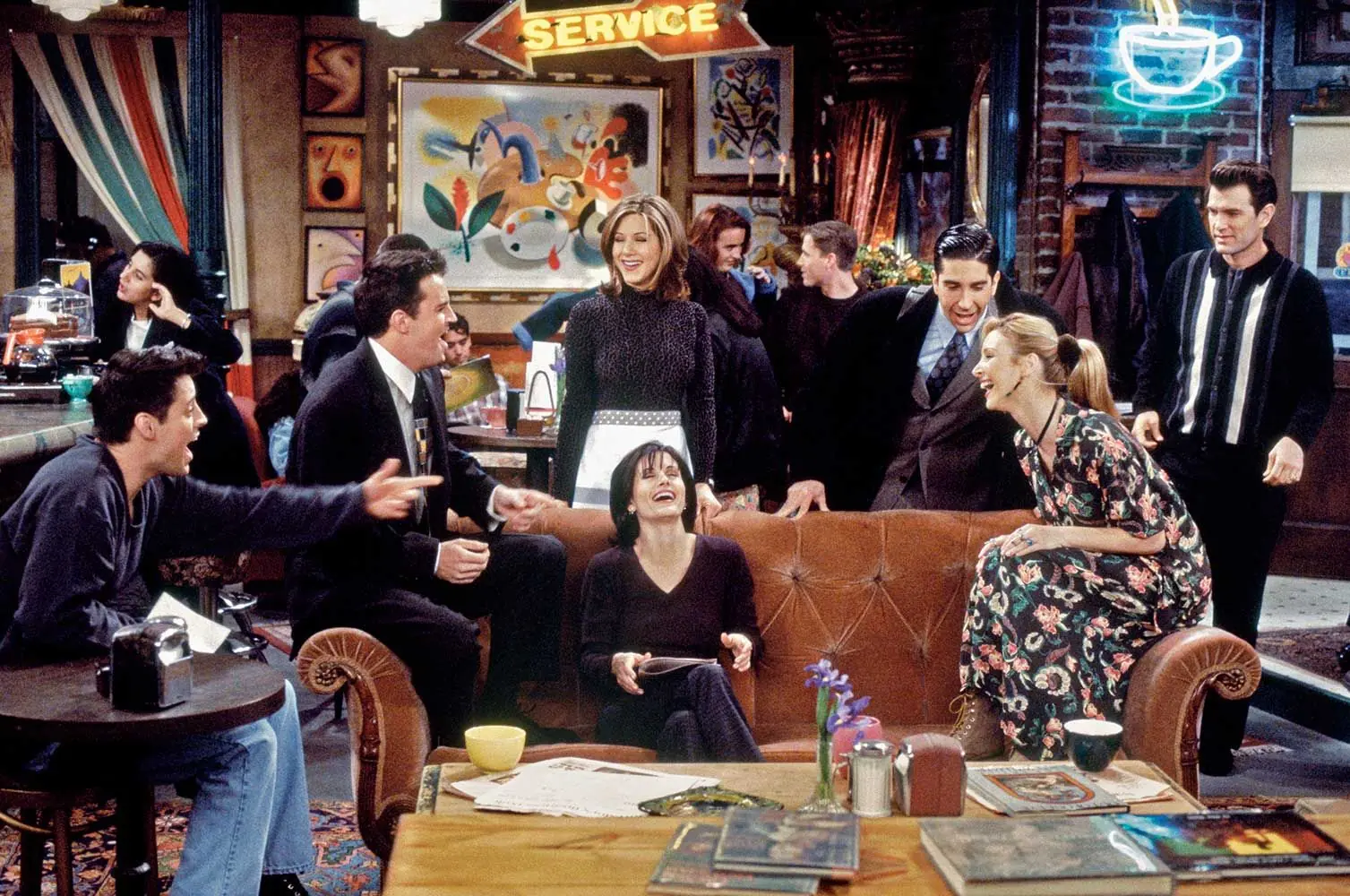 Friends, Jennifer Aniston, Courteney Cox, Matt LeBlanc, Matthew Perry