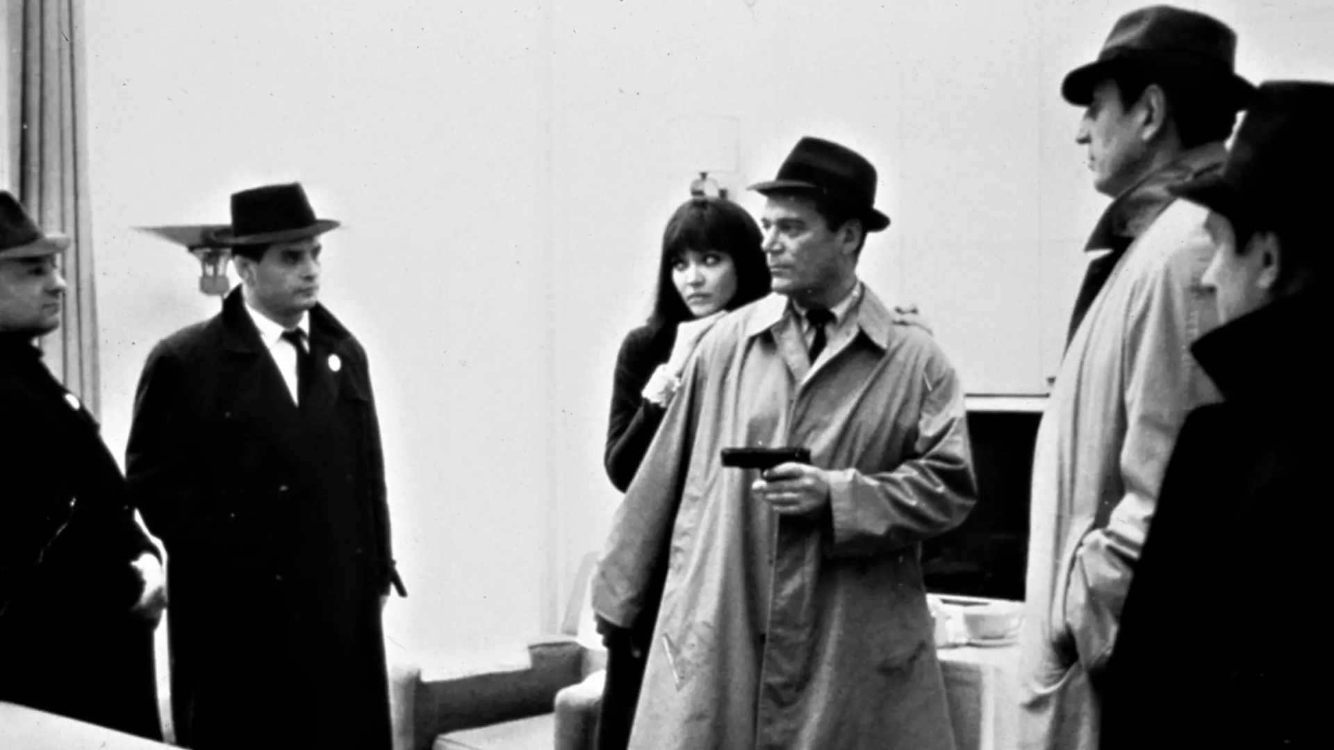 Alphaville, Eddie Constantine, Anna Karina