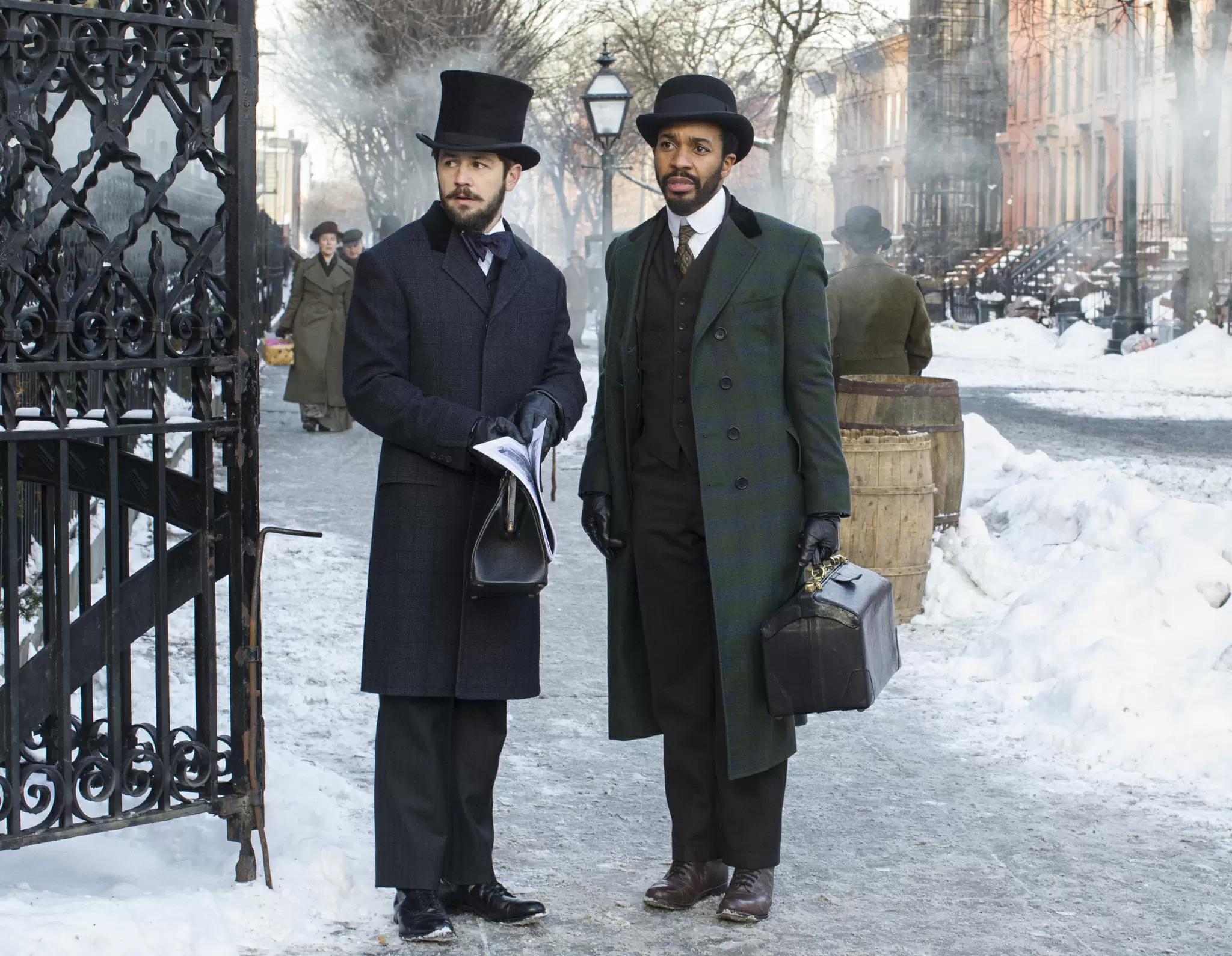 THE KNICK, Michael Angarano, André Holland