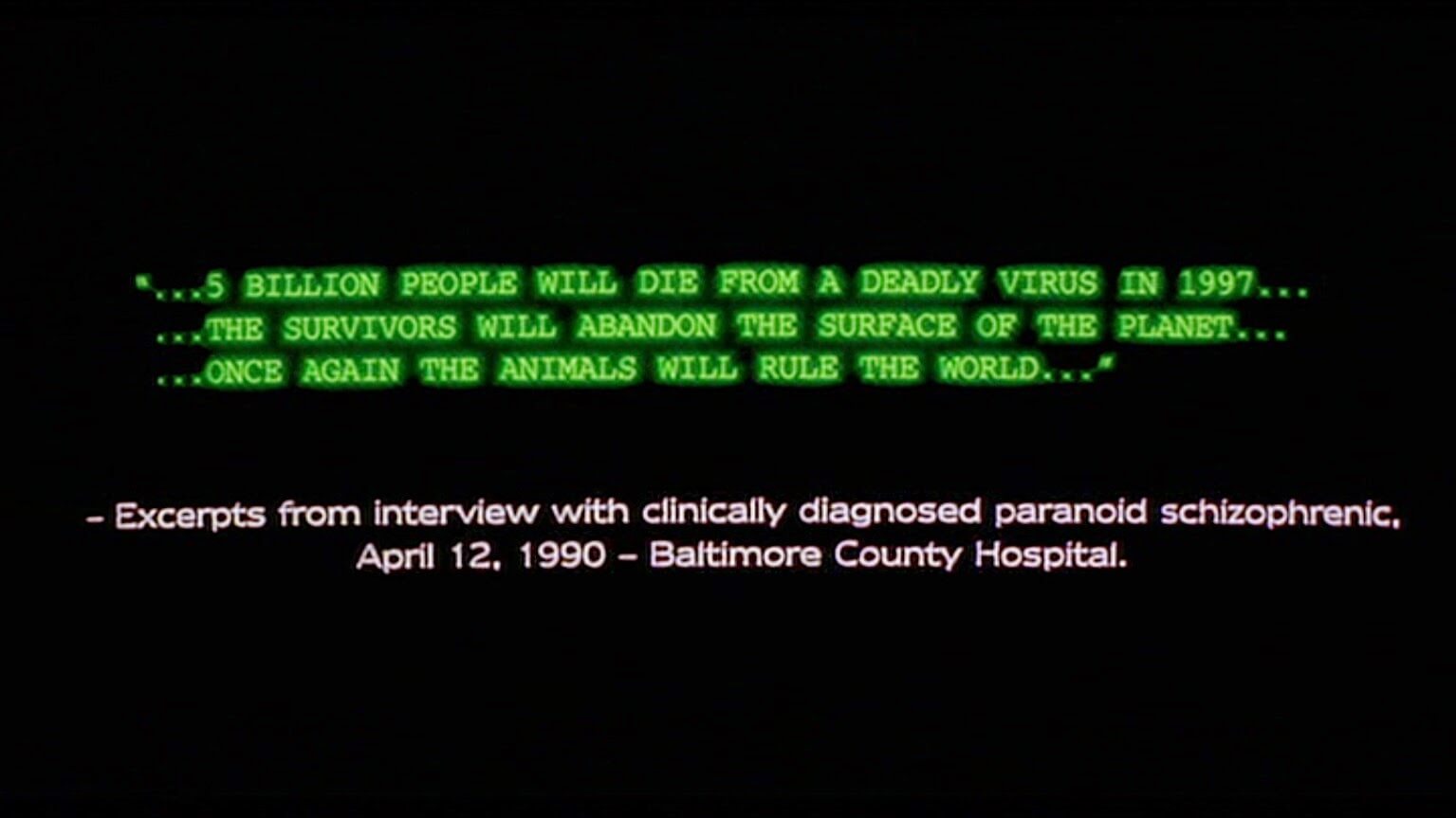 12 Monkeys pre credit