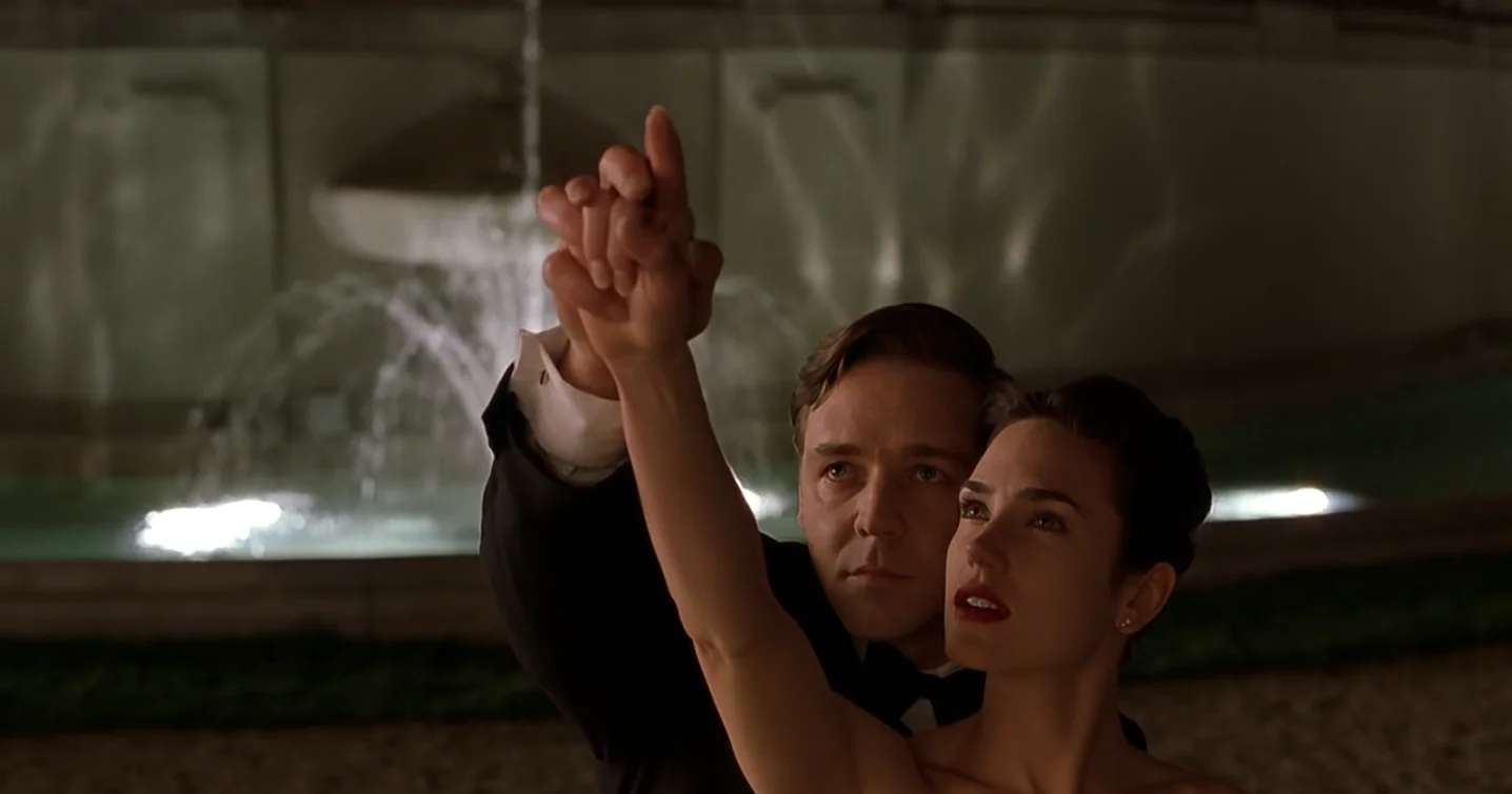 A Beautiful Mind, Russell Crowe, Jennifer Connelly