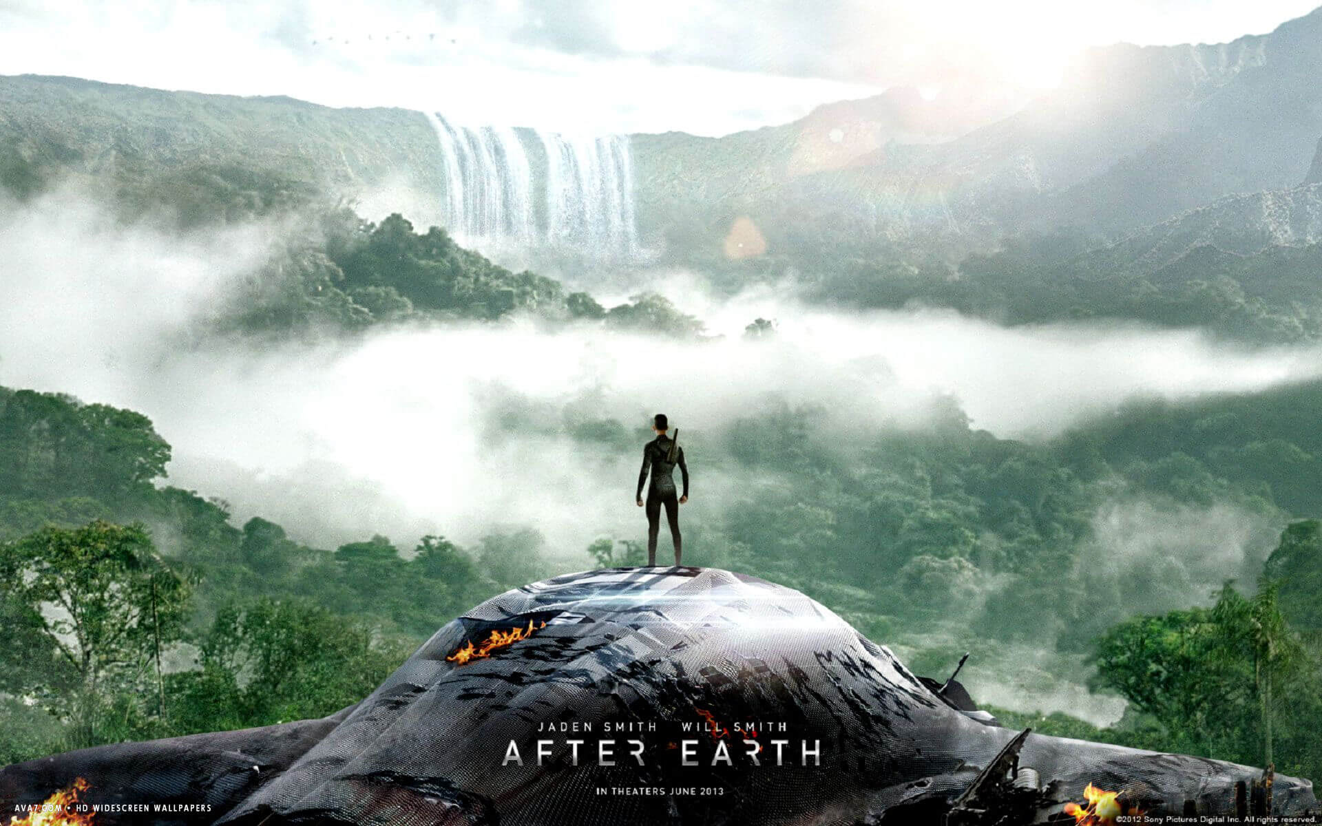 AFTER EARTH. Surprisingly solid piece of science fiction