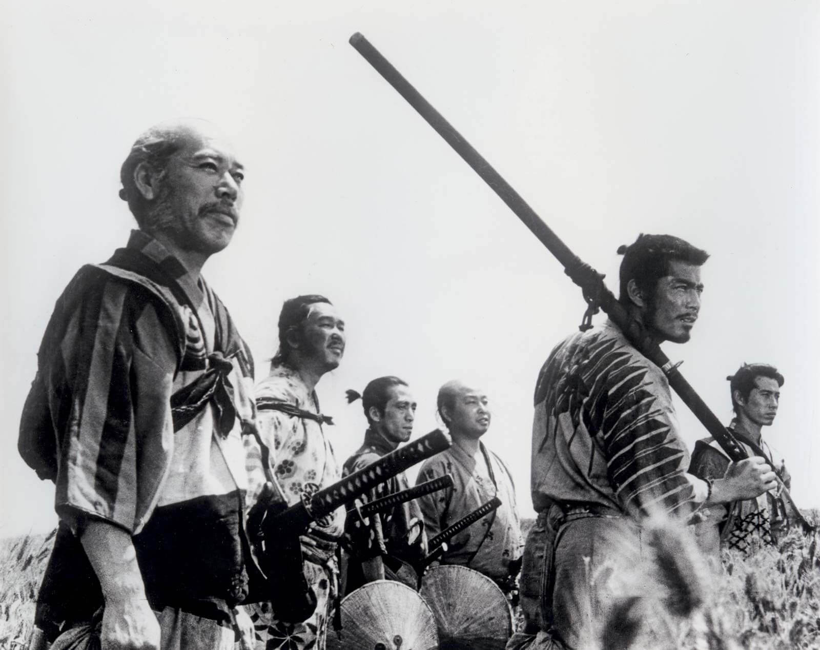 Seven Samurai Shichinin no samurai Shimura Takashi Toshiro Mifune Akira Kurosawa