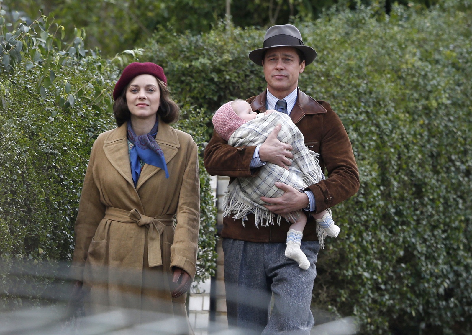 ALLIED Brad Pitt Marion Cotillard