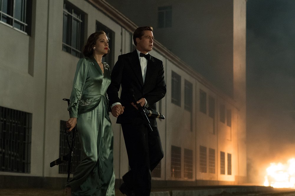 ALLIED Brad Pitt Marion Cotillard