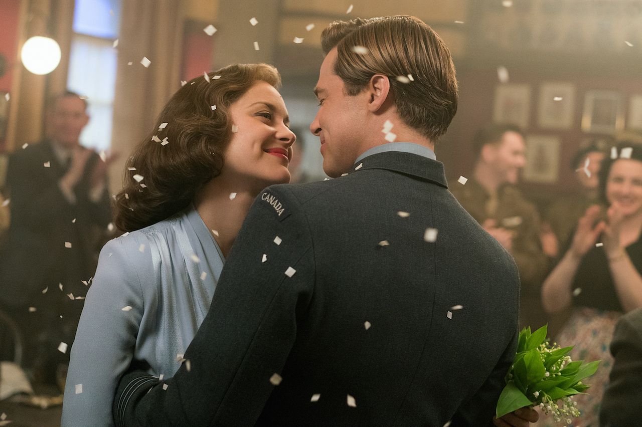 ALLIED Brad Pitt Marion Cotillard