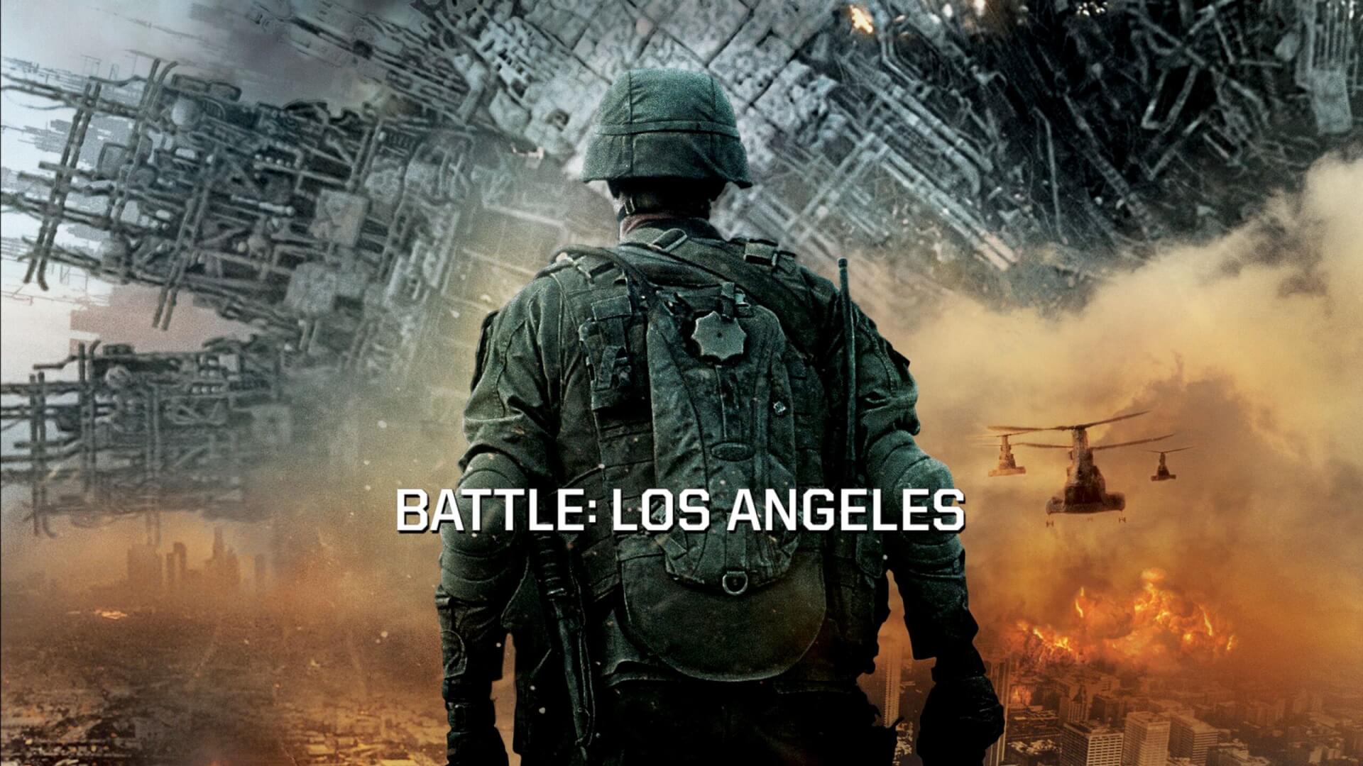 BATTLE: LOS ANGELES. Not very impressive but enjoyable to watch