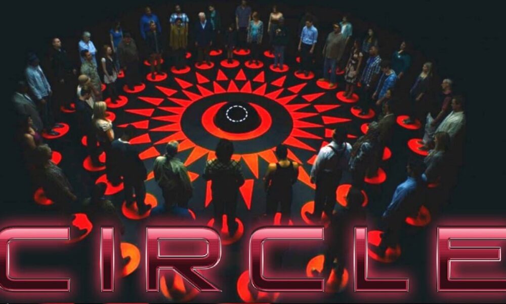 CIRCLE. Science fiction thriller... almost like a Cube
