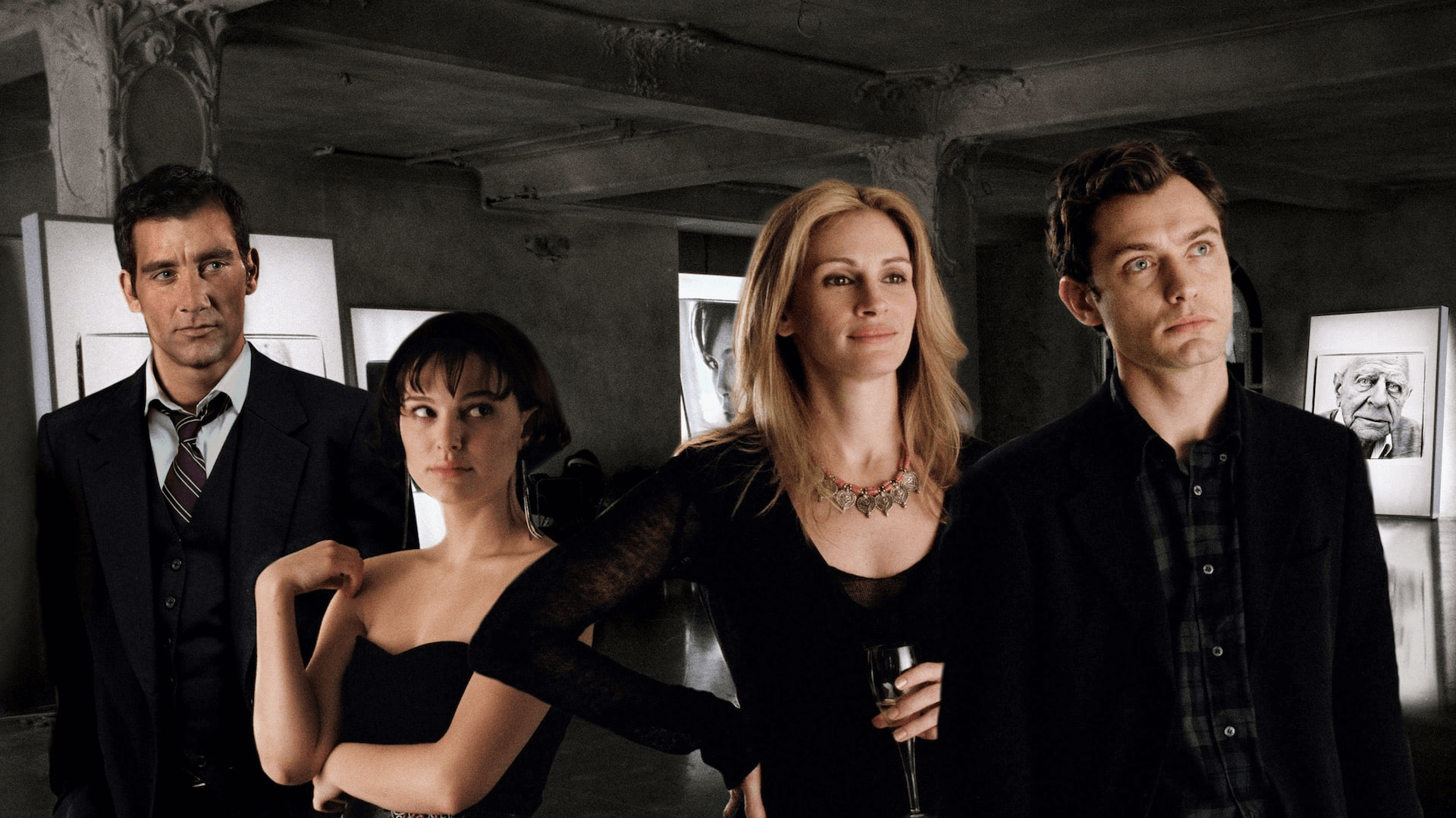 Closer Natalie Portman Jude Law Julia Roberts Clive Owen