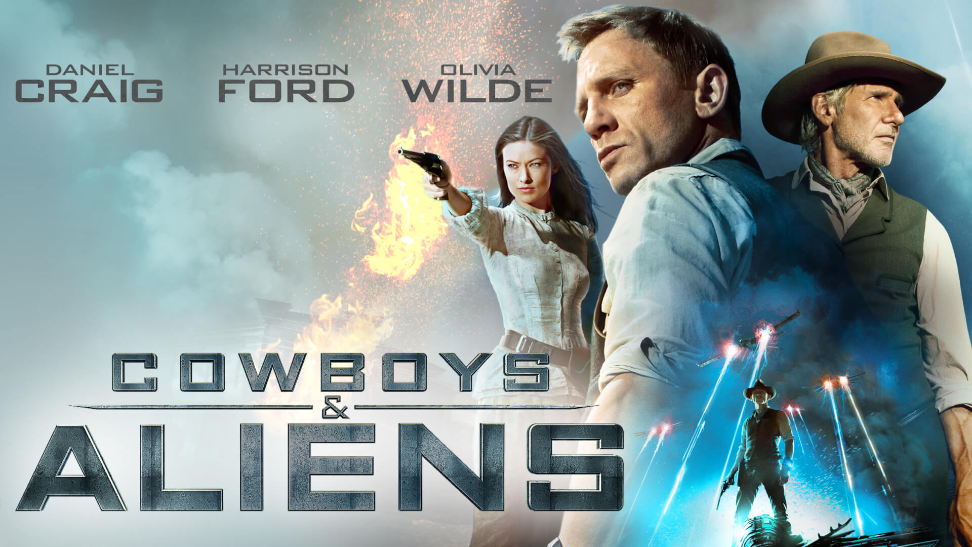 COWBOYS & ALIENS. Science fiction western mush-up