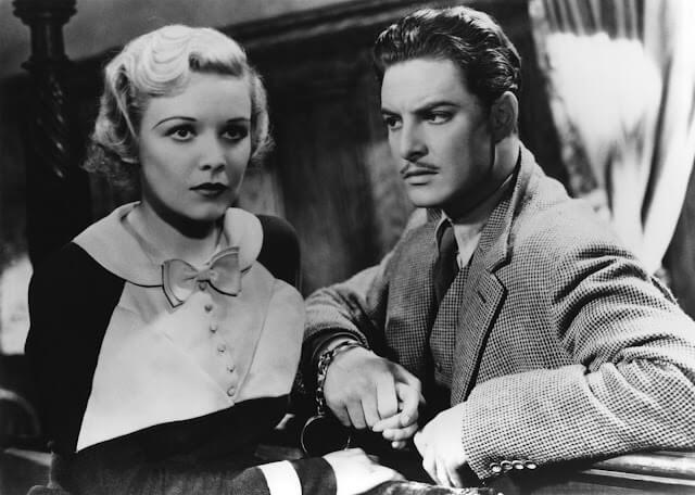 Madeleine Carroll & Robert Donat - The 39 Steps (1935)