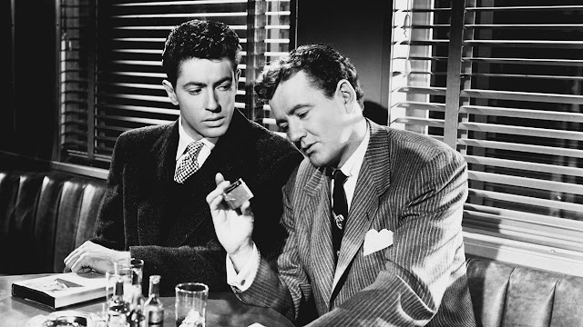 Farley Granger & Robert Walker - Strangers on a Train (1951)