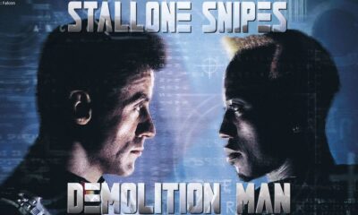 DEMOLITION MAN. Excellent science fiction entertainment