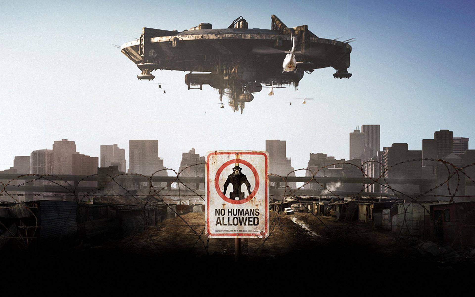 DISTRICT 9. Science fiction film like no other