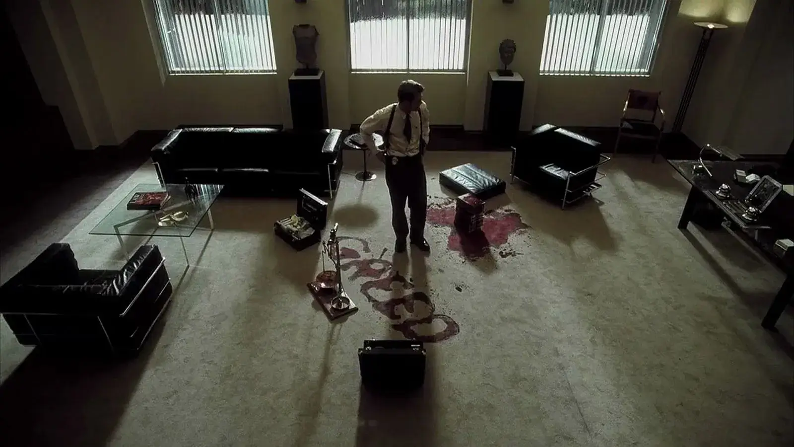 seven greed crime scene brad pitt