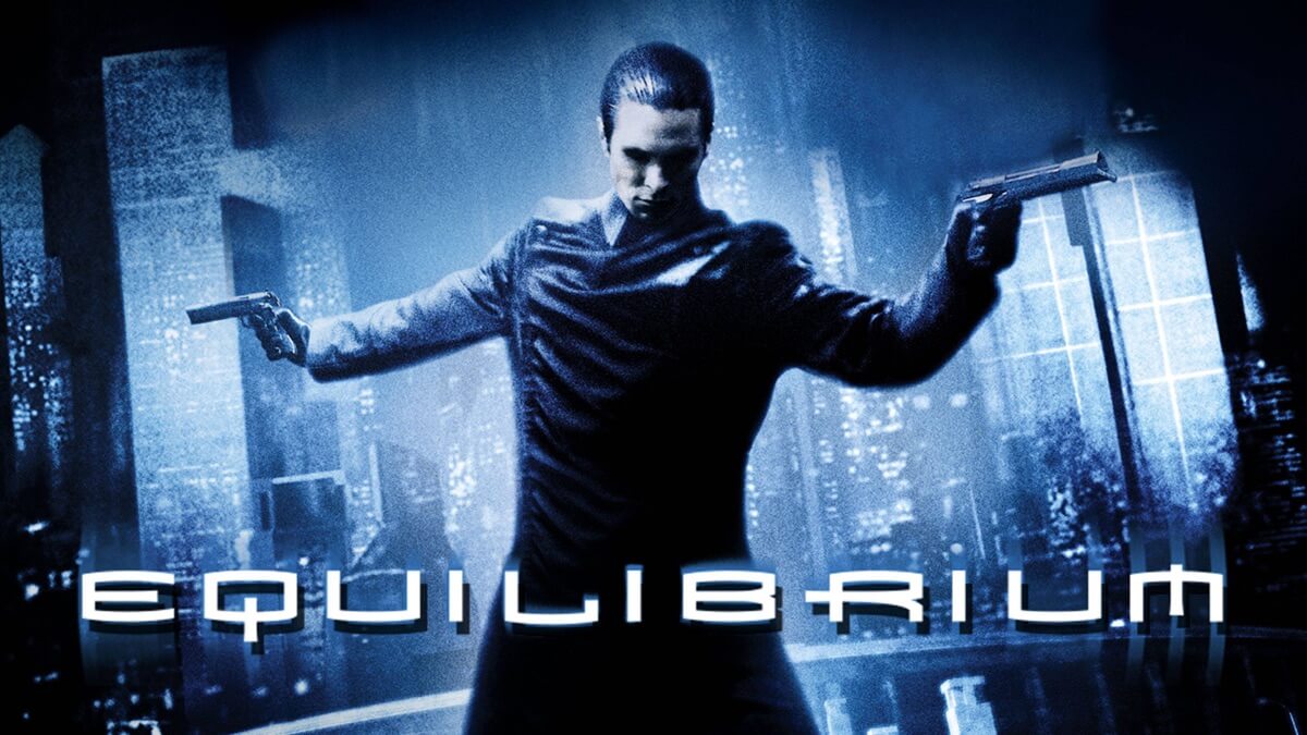 EQUILIBRIUM. Excellent piece of dystopian science fiction