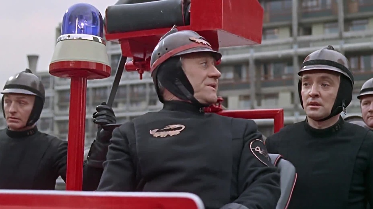 Fahrenheit 451, Cyril Cusack, Oskar Werner