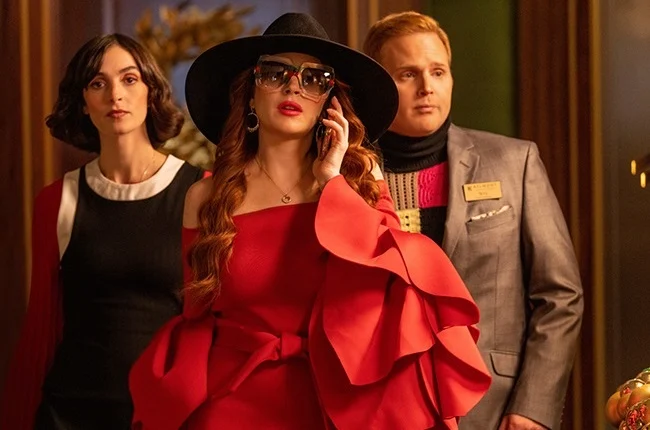 FALLING FOR CHRISTMAS. Lindsay Lohan returns
