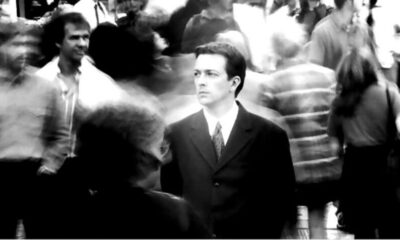 FOLLOWING. Christopher Nolan's feature film debut