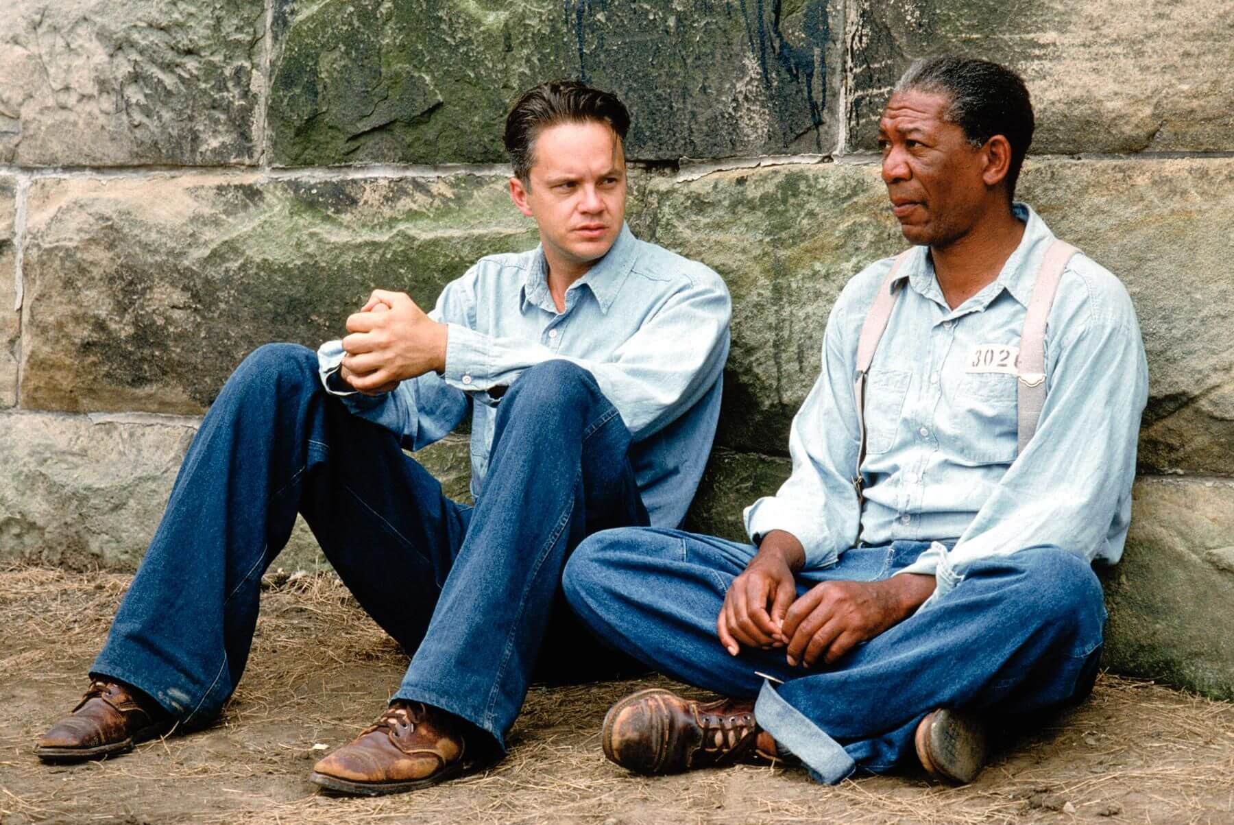 shawshank redemption tim robbins morgan freeman
