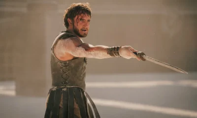 gladiator II films 2024