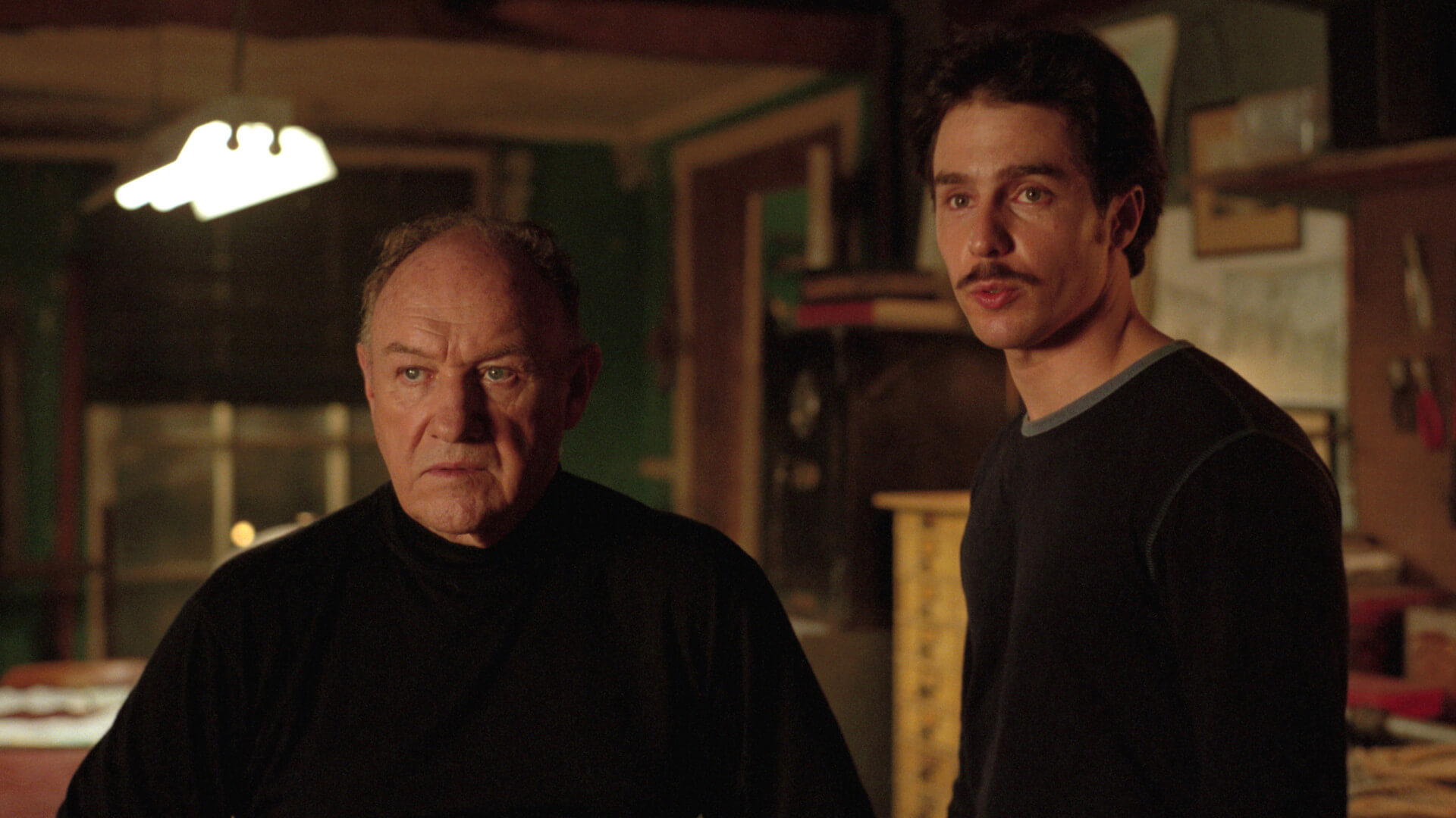 Heist Gene Hackman Sam Rockwell
