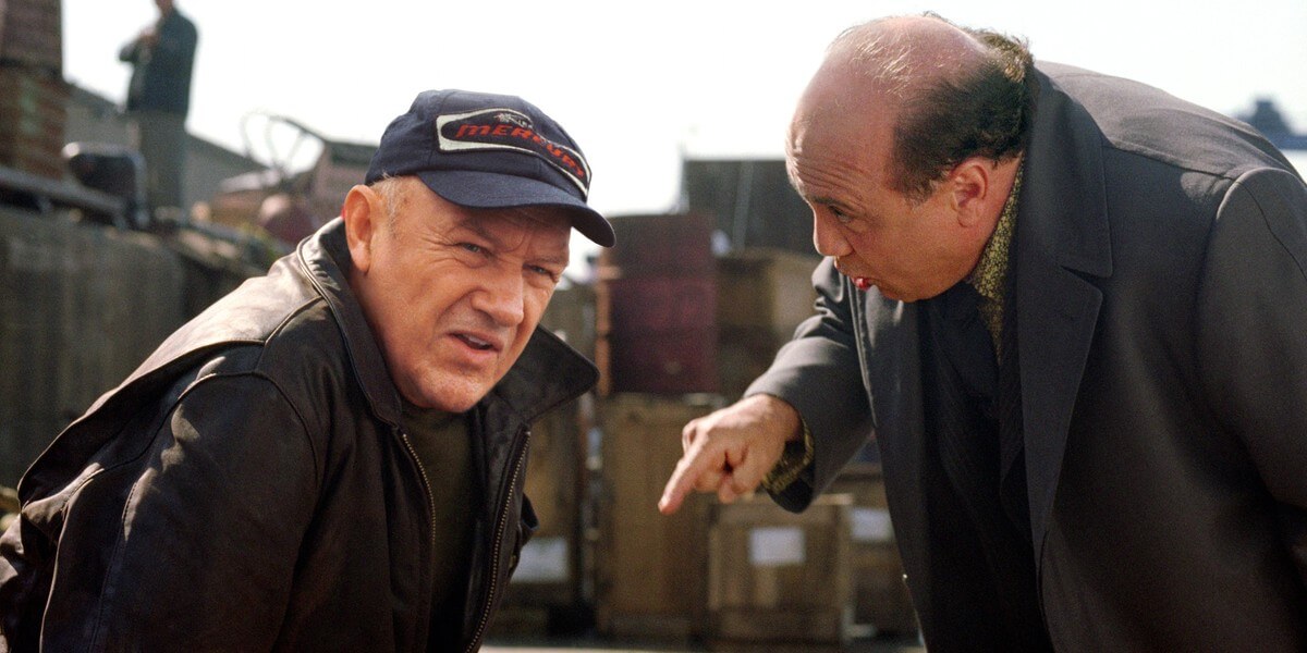 Heist Gene Hackman Rebecca Pidgeon Danny DeVito