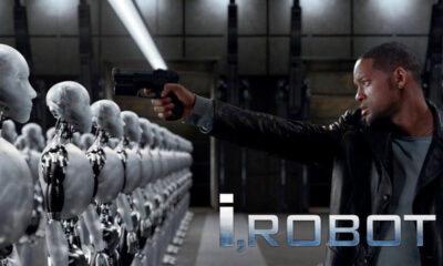 I, ROBOT. Not groundbreaking but still solid science fiction