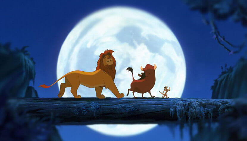 I watched THE LION KING with the kids. The heart trembled