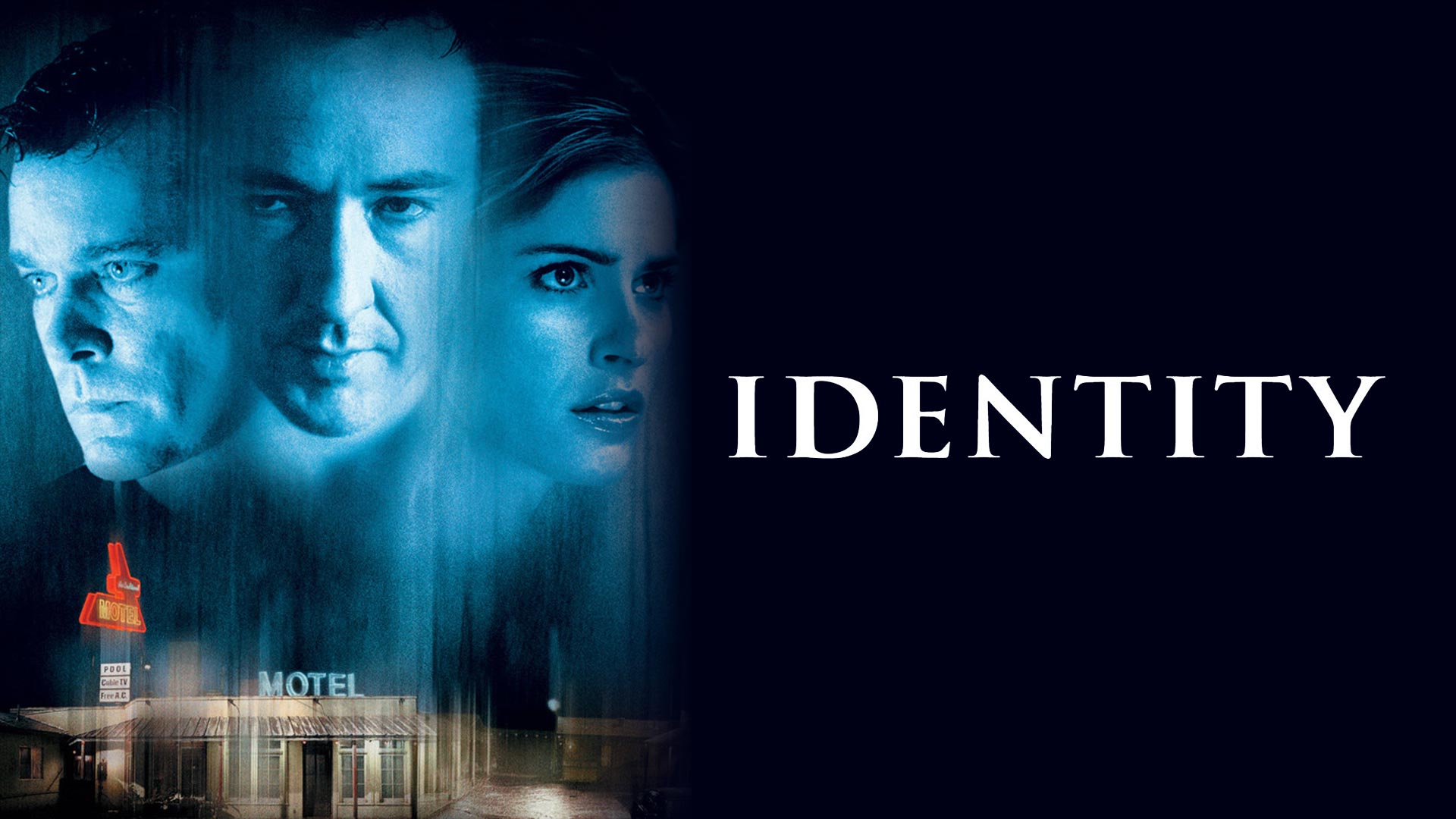 IDENTITY. Unjustly forgotten thriller with an excellent twist