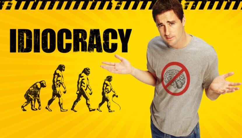 IDIOCRACY. Smart comedy about dumb people