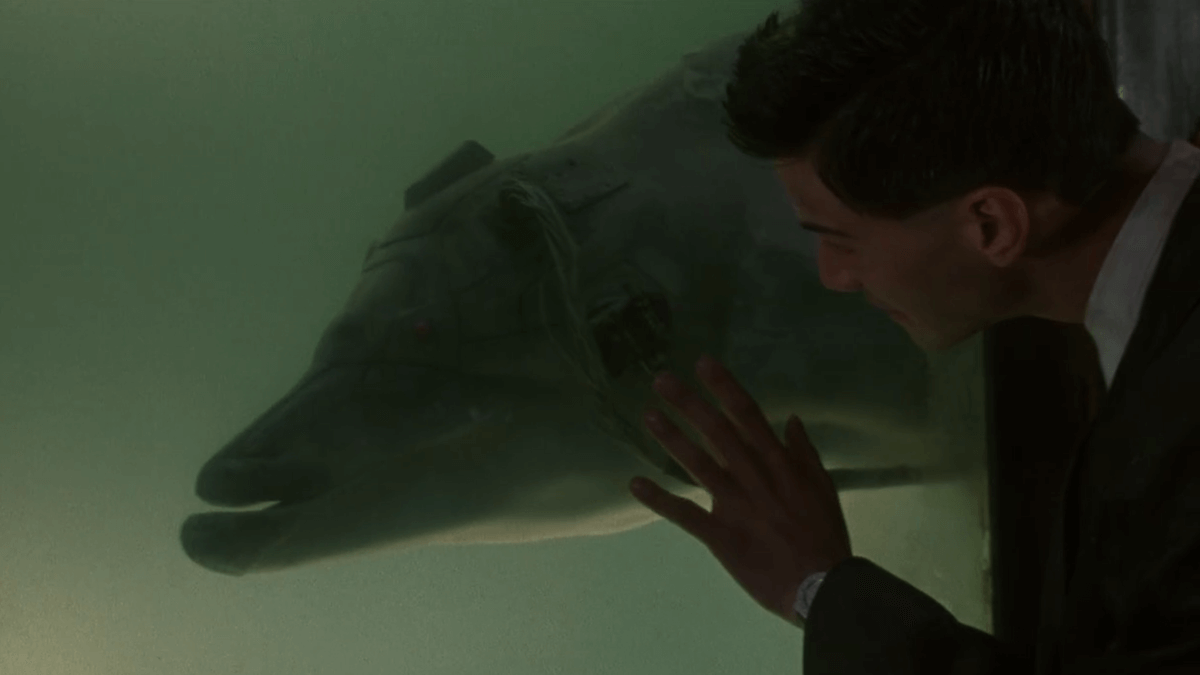 johnny mnemonic dolphin keanu reeves