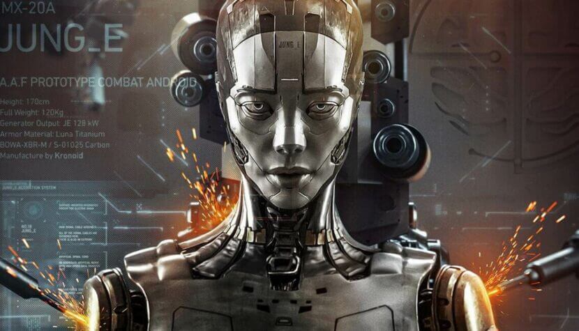 JUNG_E. What does this SF movie borrow from "Blade Runner"?