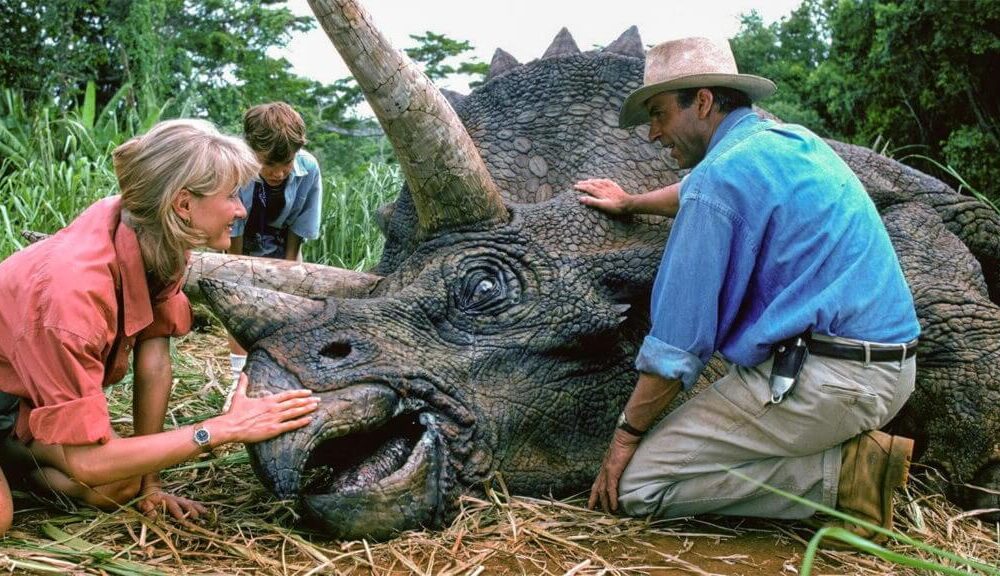 JURASSIC PARK. 30 years since the premiere of Spielberg's hit