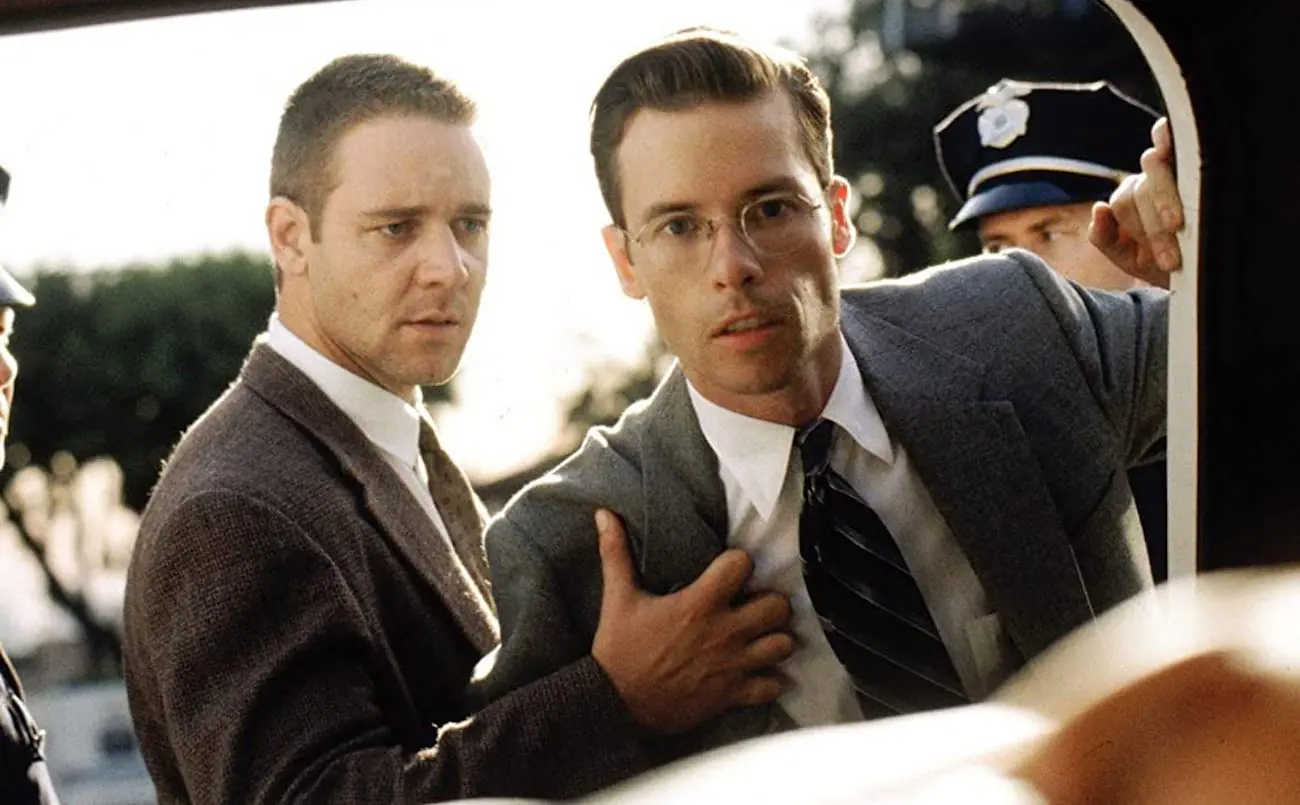 L.A. Confidential, Russell Crowe, Guy Pearce