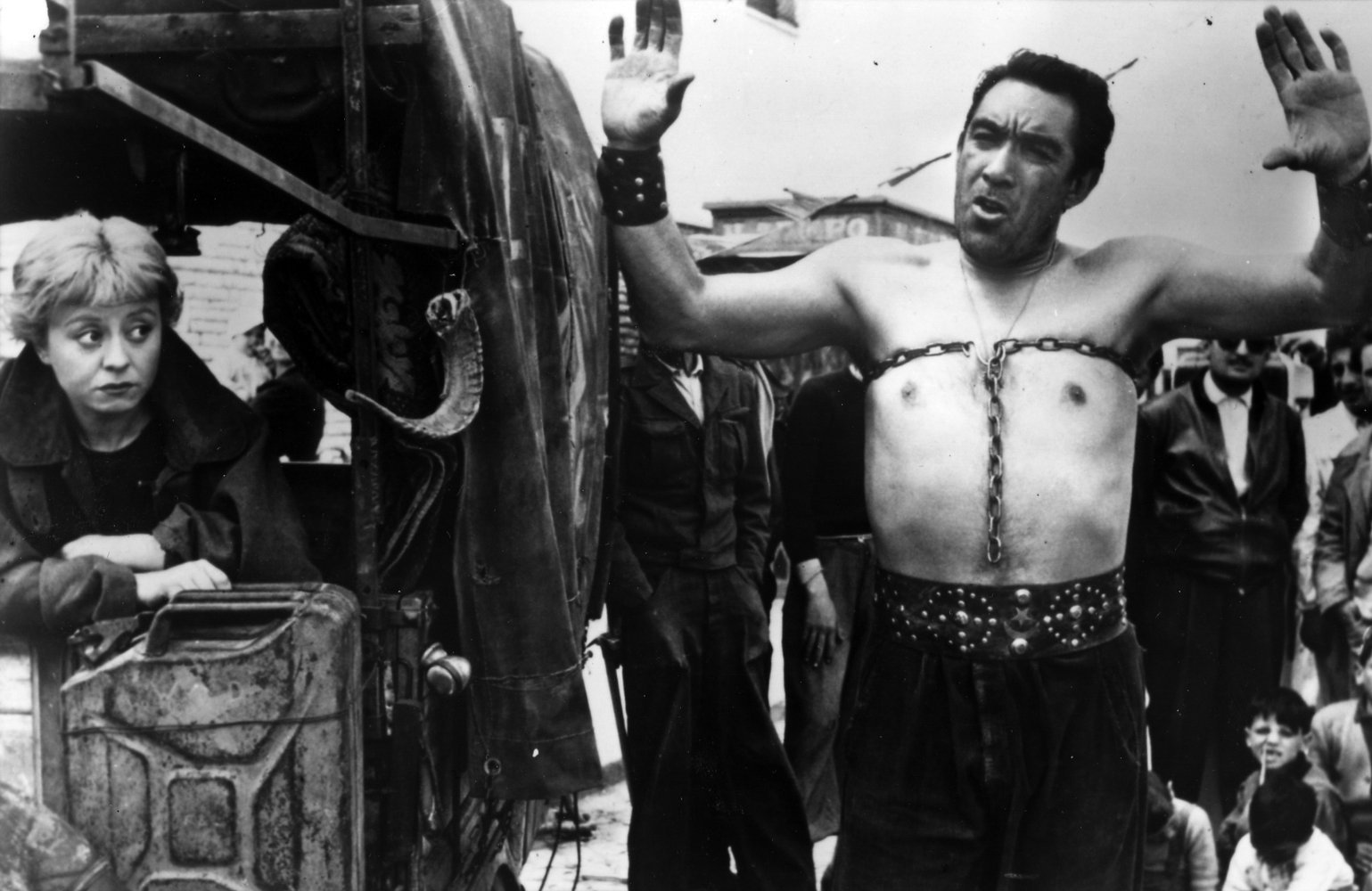 La Strada The Road Giulietta Masina Anthony Quinn