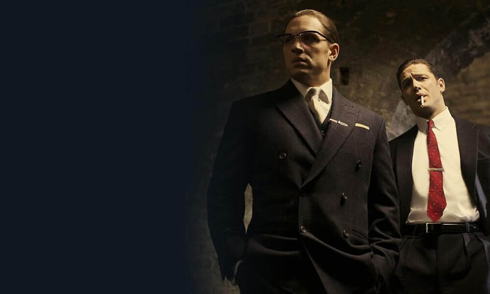 LEGEND. A thriller in which Tom Hardy played a dual role