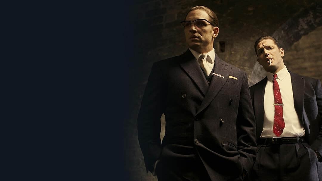 LEGEND. A thriller in which Tom Hardy played a dual role
