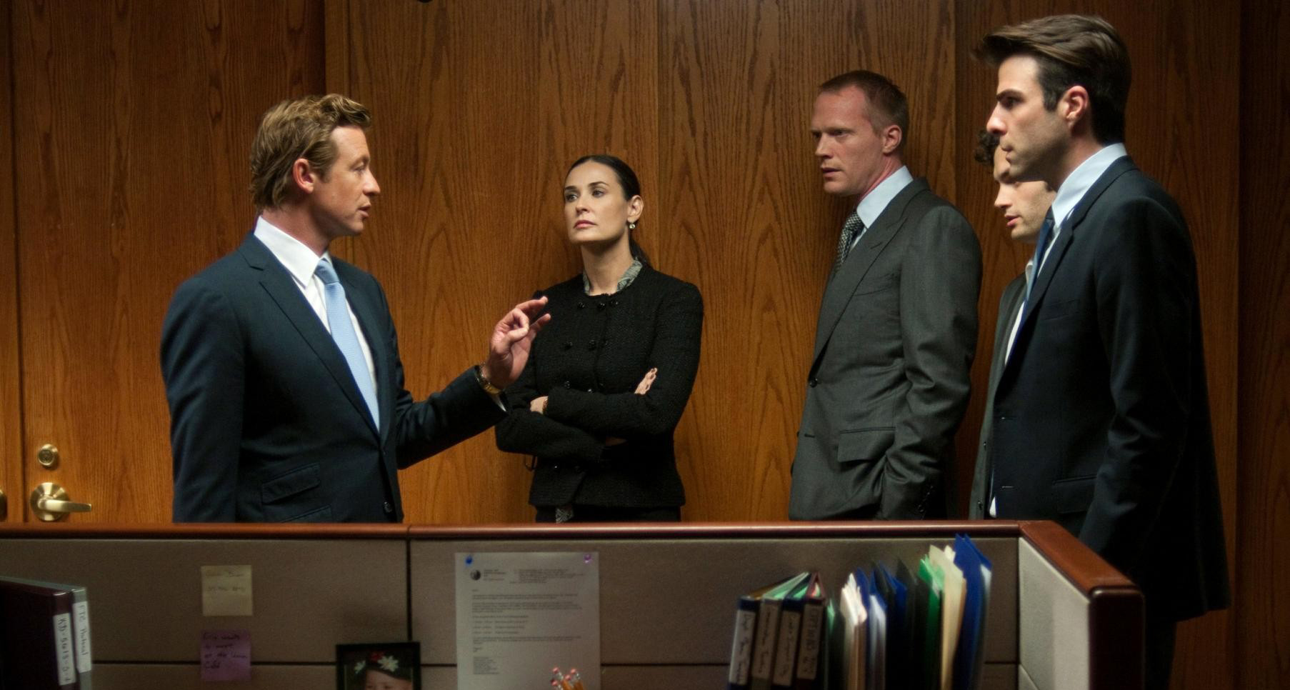 Margin Call Paul Bettany Demi Moore Zachary Quinto Simon Baker