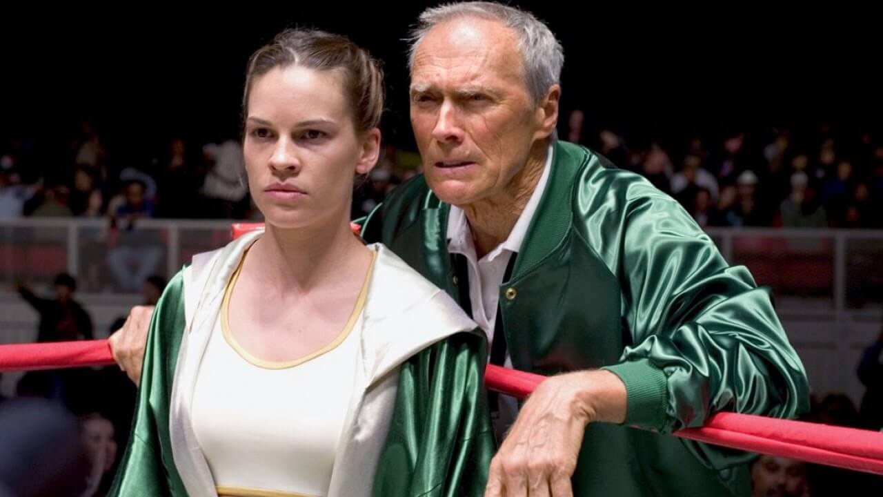 Million Dollar Baby Hilary Swank Clint Eastwood Morgan Freeman