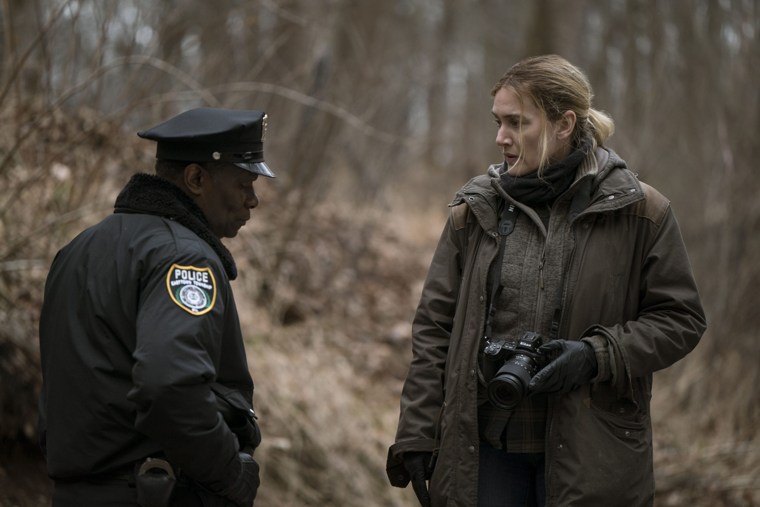 MARE OF EASTTOWN: Great Crime Drama, Excellent Kate Winslet, Kate Winslet, John Douglas Thompson