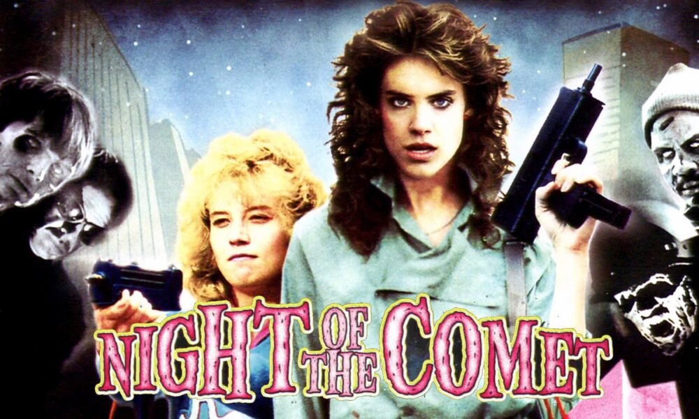 NIGHT OF THE COMET. Cult science fiction comedy-horror of the 80's