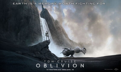 OBLIVION. Great science fiction movie, but... could have been much more