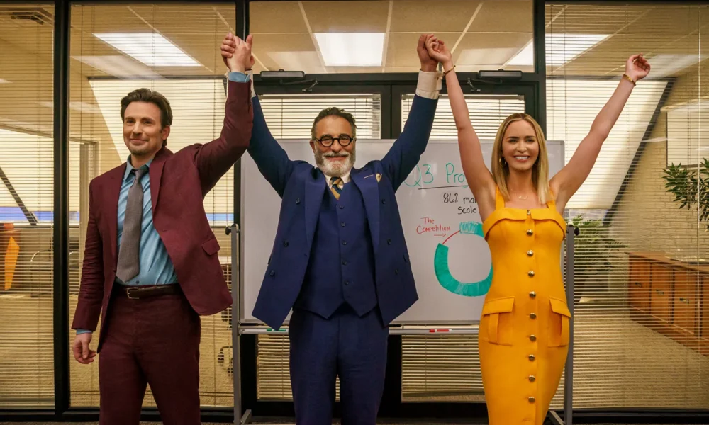 PAIN HUSTLERS. Emily Blunt Battles Cancer [REVIEW]