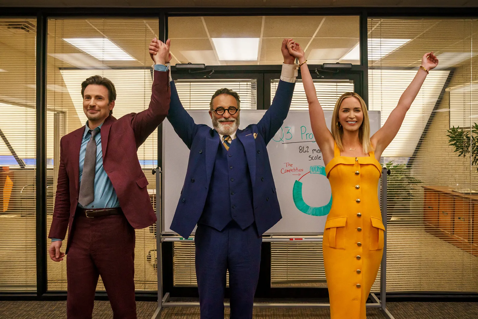 PAIN HUSTLERS. Emily Blunt Battles Cancer [REVIEW]