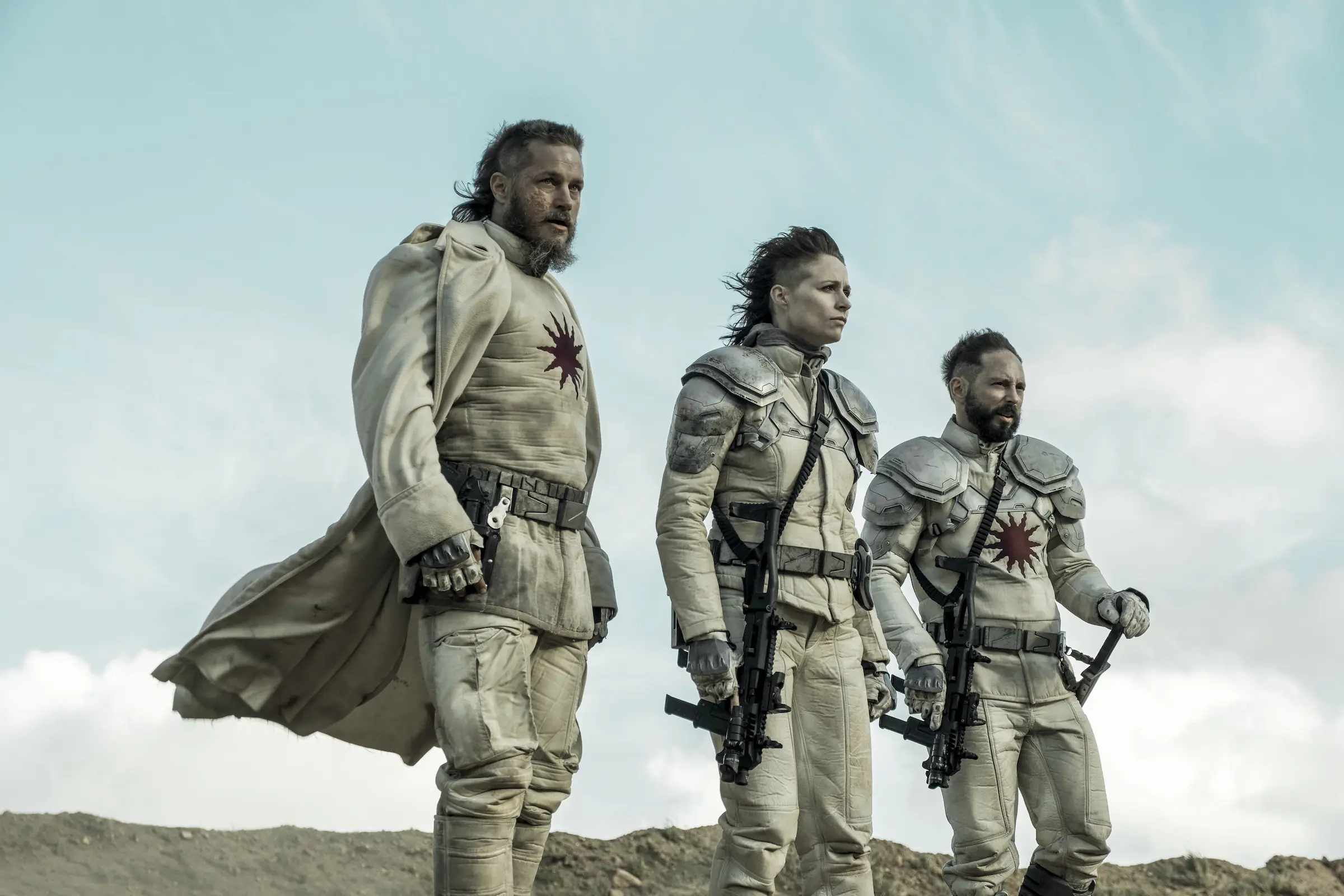 Raised by Wolves, Matias Varela, Travis Fimmel, Niamh Algar