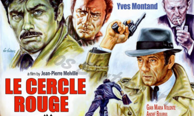 RED CIRCLE. Excellent French classic crime movie