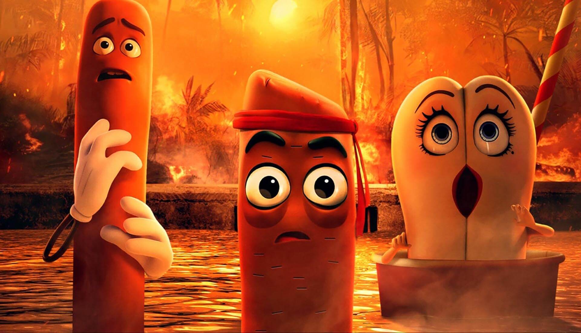 SAUSAGE PARTY: FOODTOPIA. Pixar with syphilis in an upgraded version