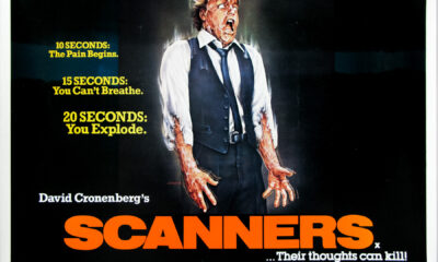 SCANNERS. Yeah, a horror movie with THAT scene